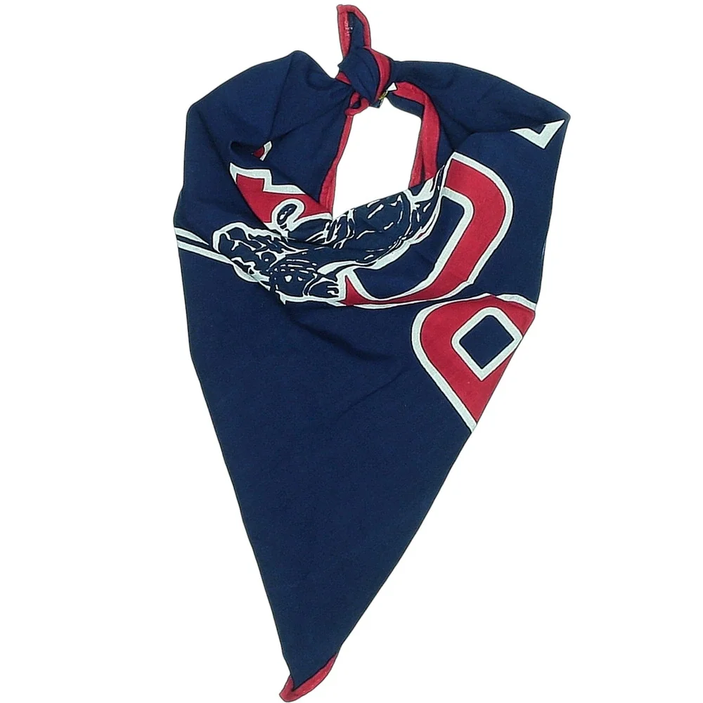 Ralph Lauren POLO Player bandana signature pony rider logo square cotton scarf